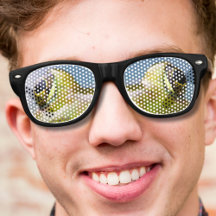 Grappige nieuwigheid nerdy gek kikker ogen