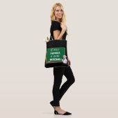 Grappige nieuwigheid paranoia citaat samenzwerings tote bag (Op model)