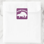 Grappige nieuwigheid spek sticker (Tas)