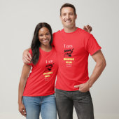 Grappige Nieuwigheid Superheld IK BEN STRIJKEND MA T-shirt (Unisex)