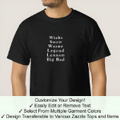 Grappige nieuwigheid voornaam John Custom Celebrit T-shirt