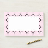 Grappige nieuwsgierigheid ogen post-it® notes (Op bureau)