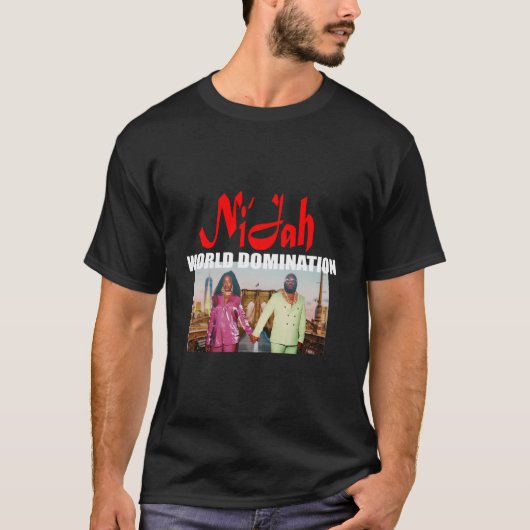 Grappige Ni'jah Wereldheerschappij T-shirt (Voorkant)