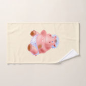 Grappige Nijlpaard Bad Handdoeken (Handdoek)