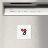 Grappige Ninja Hoogte Martial Arts Boksen Design Magneet (Insitu (Vaatwasser))