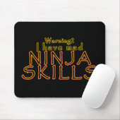Grappige Ninja Joke Mousepad Muismat (Met muis)