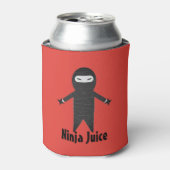 Grappige Ninja Juice Bier Drink Koeler (Blikje Voorkant)