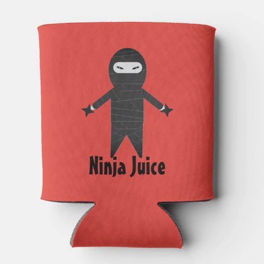 Grappige Ninja Juice Bier Drink Koeler (Achterkant)