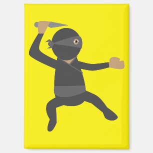 Grappige Ninja Magneet