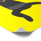 Grappige Ninja Poster (Hoek)