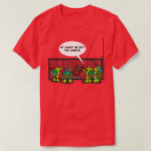 Grappige Ninjas Hilarisch Schildpad Rat Trap Toon T-shirt (Design voorkant)