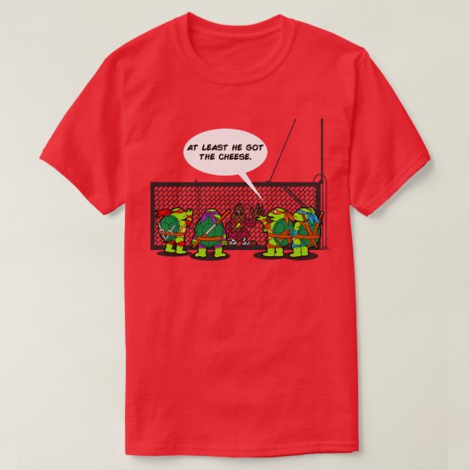 Grappige Ninjas Hilarisch Schildpad Rat Trap Toon T-shirt (Design voorkant)