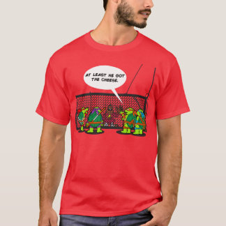 Grappige Ninjas Hilarisch Schildpad Rat Trap Toon T-shirt