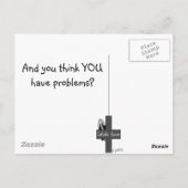 Grappige non Wenskaarten Briefkaart (Achterkant)