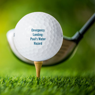 Grappige Noodlanding: [Naam]’s Waterhindernis Golfballen