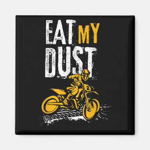 Grappige noodlijdende motorcross citaat Dirt Bike Magneet