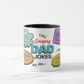 Grappige noodsituatie vader grappen cadeau mok (Midden)