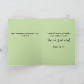 Grappige nostalgische Chipmunk-vrienden die aan je Kaart (Binnen)