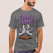 Grappige nostalgische ganzenhobbels Halloween T-shirt (Voorkant)