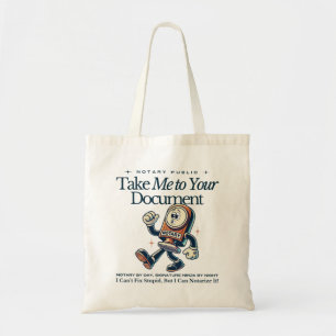 Grappige notaris - Breng me naar uw document Tote Bag