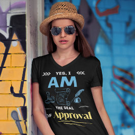 Grappige notaris | Kantoor - Ik ben het keurmerk T-shirt