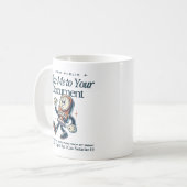 Grappige notaris openbare Mok - Neem me mee naar u (Voorkant links)