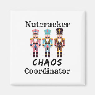 Grappige Notenkraker Chaos Coördinator Dans Moeder Magneet