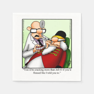 Grappige Notenkraker Humor Party Servetten