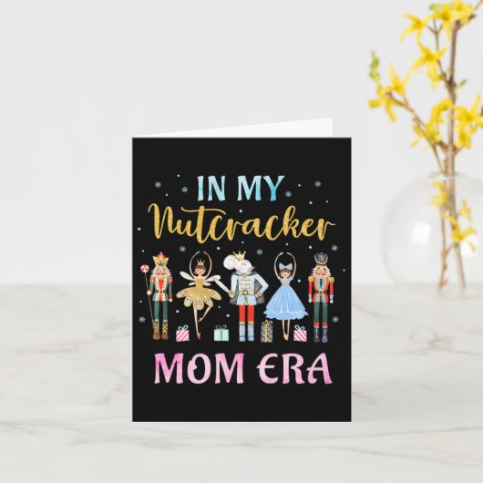 Grappige Notenkraker Kerstmiscitaat in Mijn Notenk Kaart (Gele Bloem)