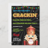 Grappige Notenkraker Kerstvakantie Kerstfeest Kaart (Voorkant)