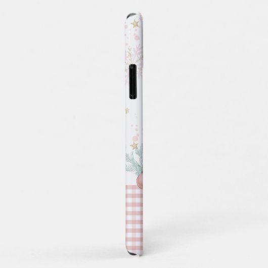 Grappige Notenkraker Pastel Roze Kerstballet Case-Mate iPhone Case (Achterkant/rechts)