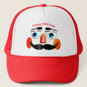 Grappige Notenkraker Speelgoed Soldaat Gezicht Car Trucker Pet (Voorkant)