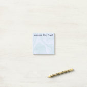 Grappige Notities | Wachtwoord Post-it | Kantoor N Post-it® Notes (Op bureau)