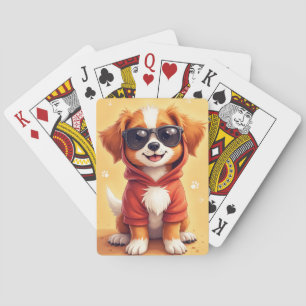 Grappige Nova Scotia Duck Tolling Retriever Kawaii Pokerkaarten