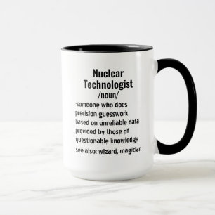 Grappige Nucleaire Technoloog Definitie geschenken Mok