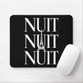 Grappige Nuit Nuit Muismat (Met muis)