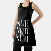 Grappige Nuit Nuit Schort (Insitu)