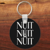 Grappige Nuit Nuit Sleutelhanger (Voorkant)