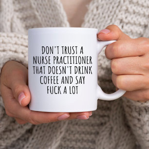 Grappige Nurse Practitioner Gift NP Afstudeerder m Koffiemok