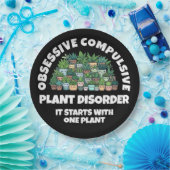 Grappige obsessief-compulsieve Plant stoornis Papieren Bordje (Feest)