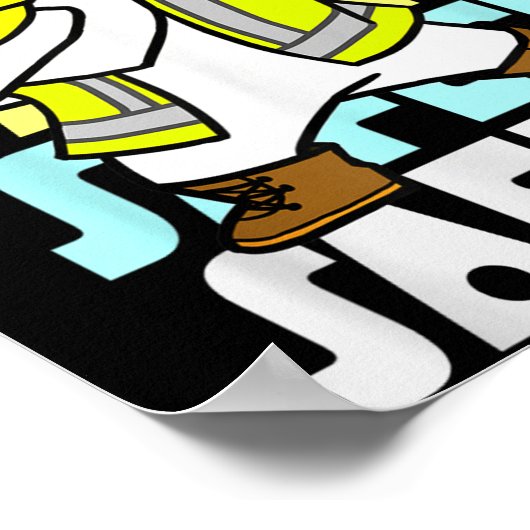 Grappige Occupational Health Safety Officer Manage Poster (Hoek)