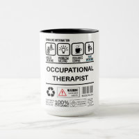 Grappige Occupational Therapeut Handling Informati
