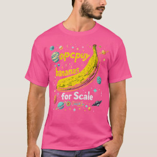 Grappige Occupy-bananen voor ruimteverbod op schaa T-shirt