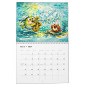Grappige Oceaankalender voor Muzikanten Maandelijk Kalender (Mar 2027)