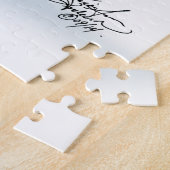 Grappige ochtend chagrijnige uil legpuzzel (Zijkant)