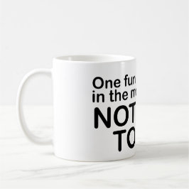 Grappige ochtendquote - Praat niet met mij Koffiemok