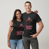 Grappige Octopus Amerikaanse vlag T-shirt (Unisex)