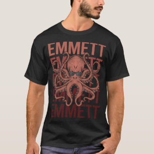 Grappige Octopus - Emmett Naam T-shirt