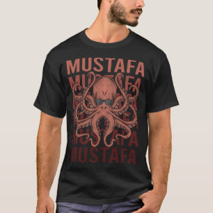Grappige Octopus - Mustafa Naam T-shirt
