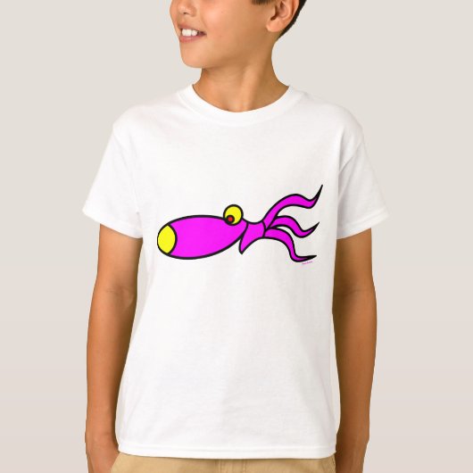 grappige octopus-shirten t-shirt (Voorkant)